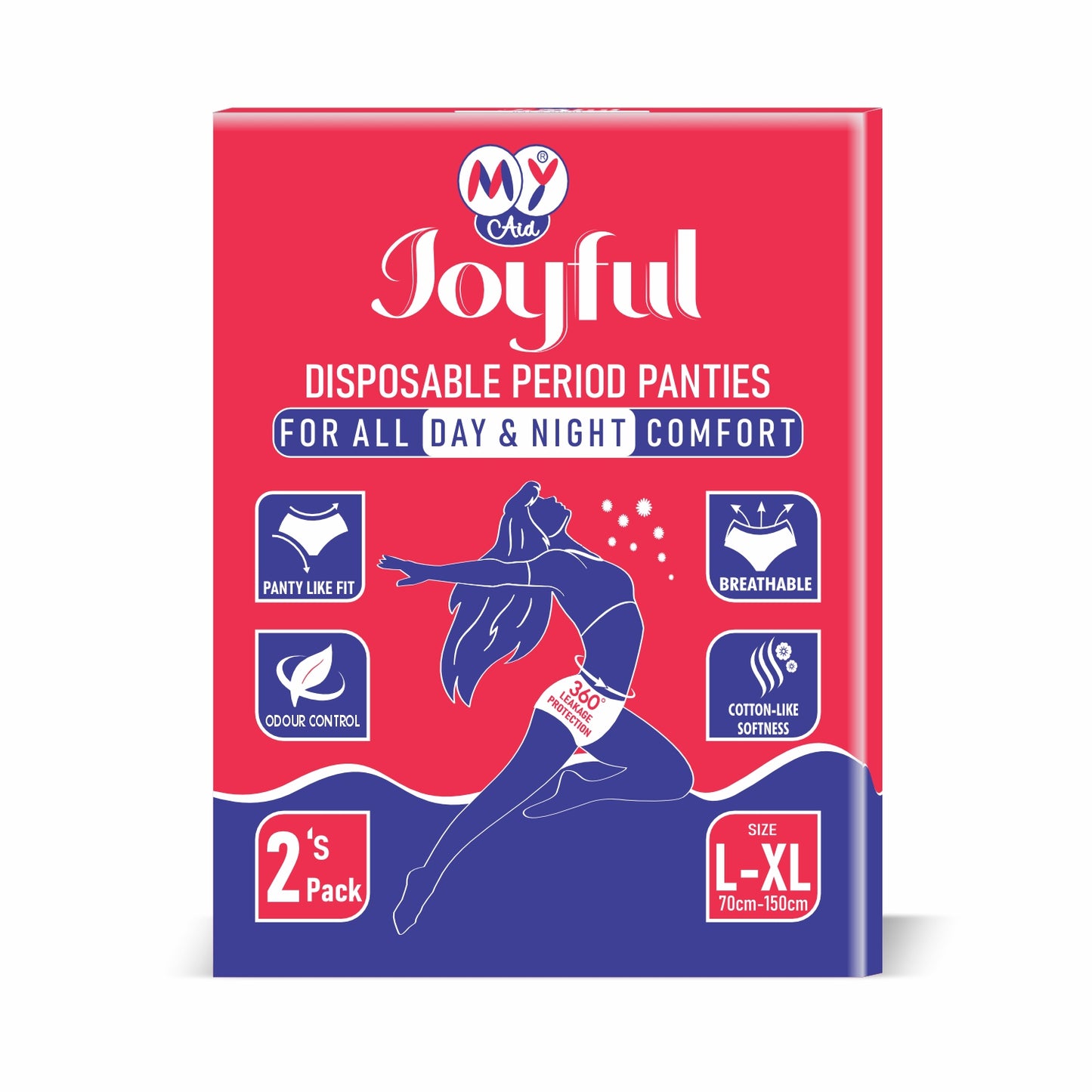 Joyful Period Panties-Pack (2 Count) FREE