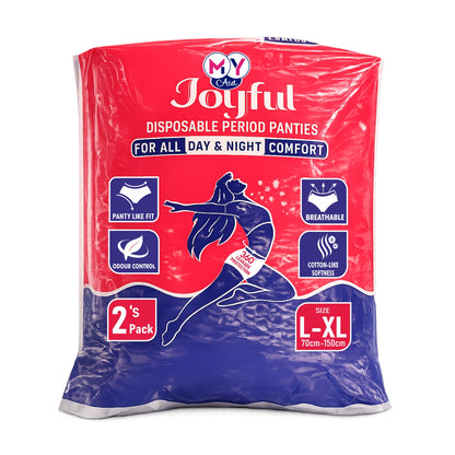 FREE SAMPLE _ MyAid Joyful Period Panties 2's Pack