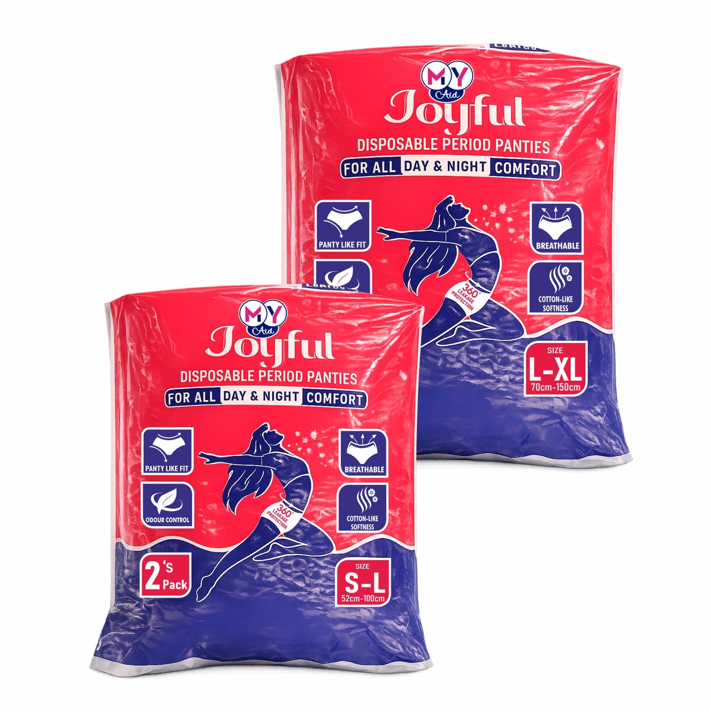FREE SAMPLE _ MyAid Joyful Period Panties 2's Pack