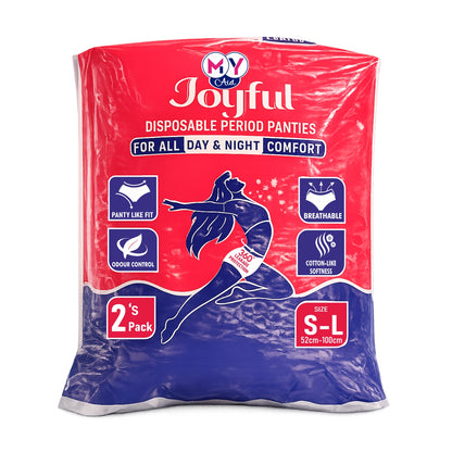 FREE SAMPLE _ MyAid Joyful Period Panties 2's Pack