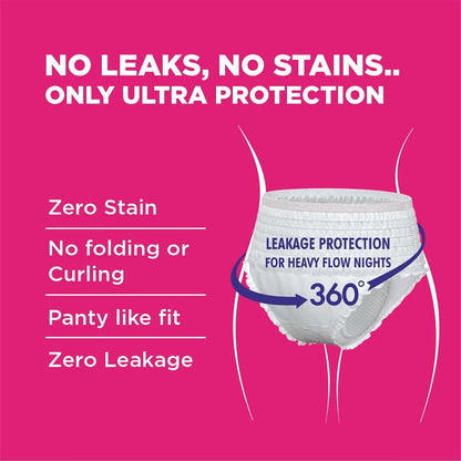 Joyful Period Panties (10 Pc) BUY 1 and GET 1 Bioline Sunscreen Lotion 60 SPF_50g FREE