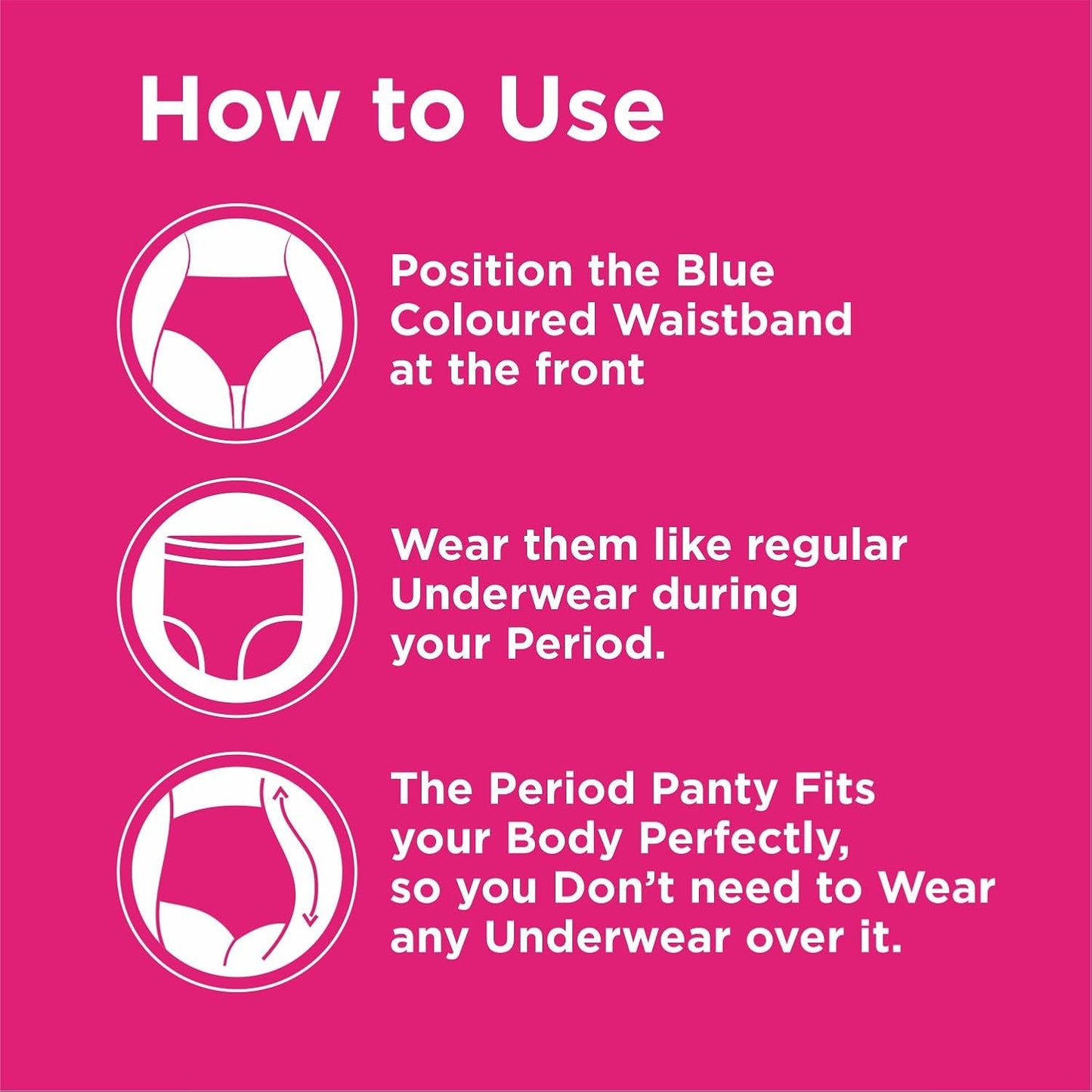 Joyful Period Panties (10 Pc) BUY 1 and GET 1 Bioline Sunscreen Lotion 60 SPF_50g FREE