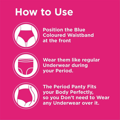 Joyful Period Panties (10 Pc) BUY 1 and GET 1 Bioline Sunscreen Lotion 60 SPF_50g FREE
