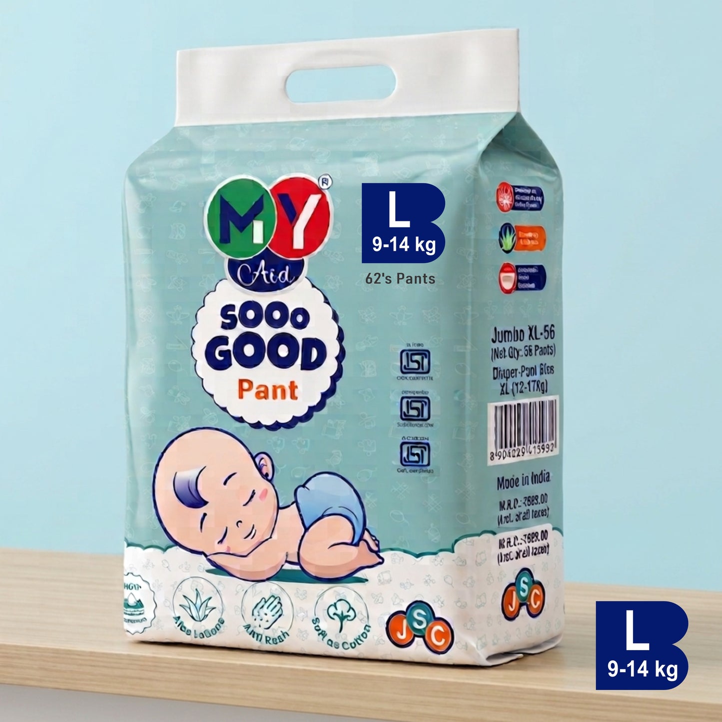 MyAid Sooo Good Baby Diaper_ Super Jumbo Pack @ 999