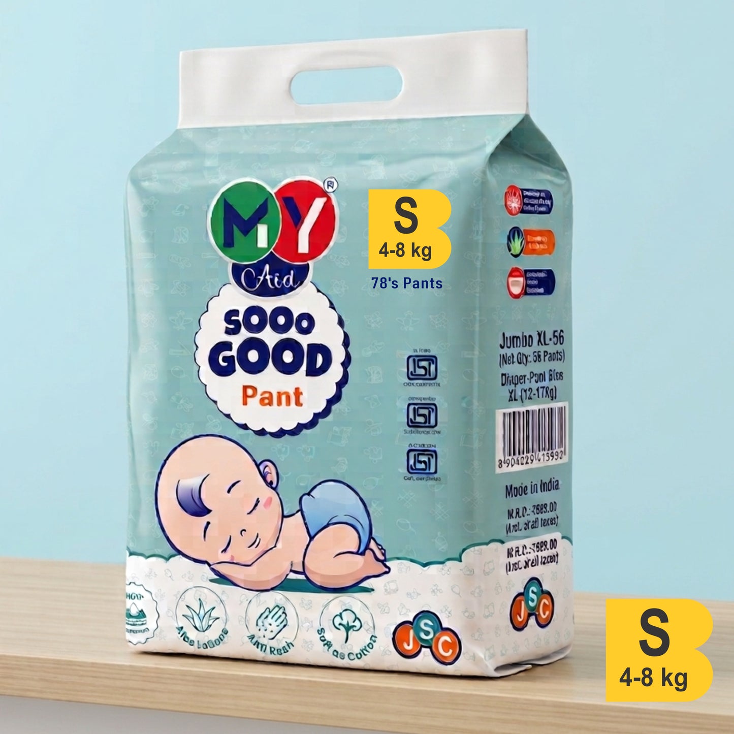MyAid Sooo Good Baby Diaper_ Super Jumbo Pack @ 999