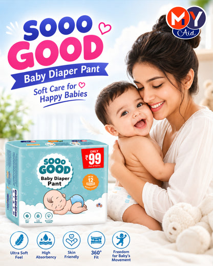 MyAid Sooo Good Baby Diaper Pant _ Mini Packs _99