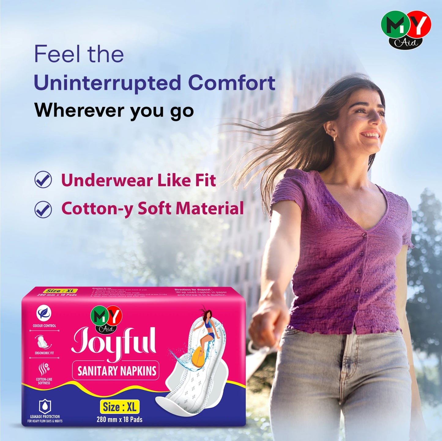MyAid Joyful Sanitary Napkins
