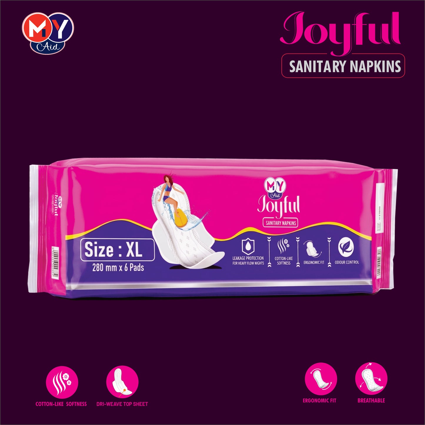 MyAid Joyful Sanitary Napkins