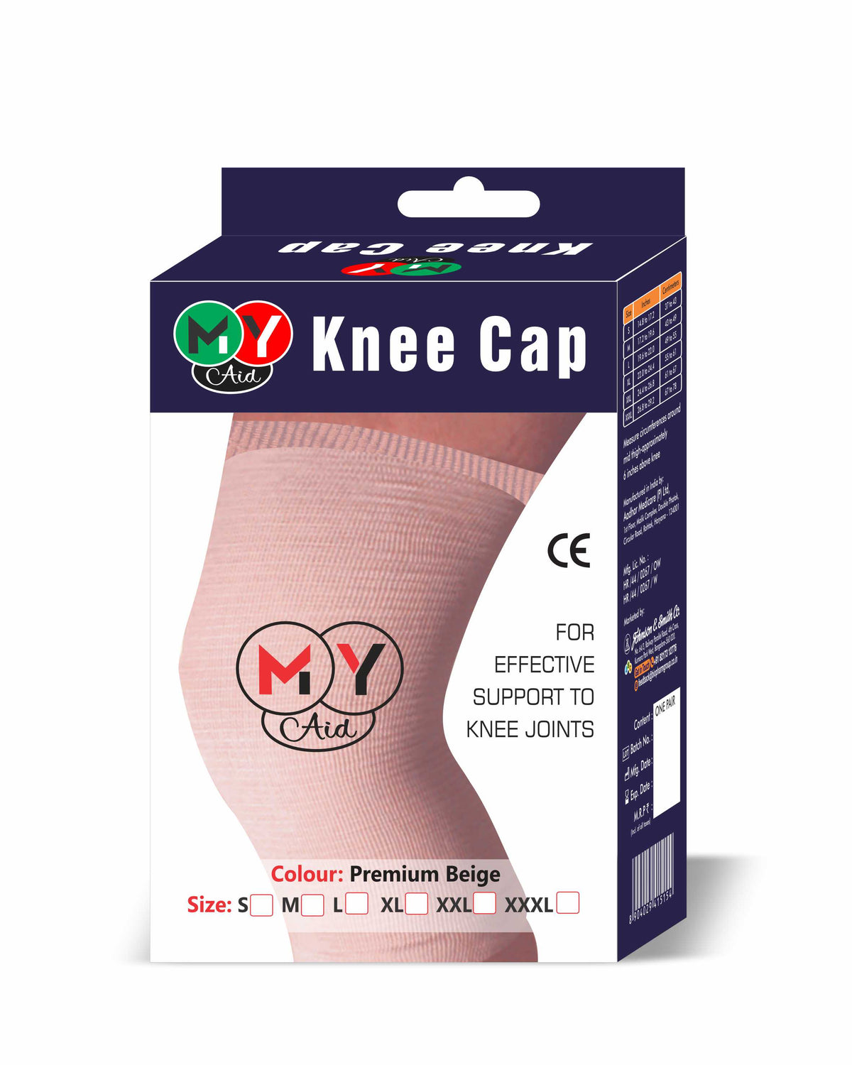 Pain Relief Knee Support Cap