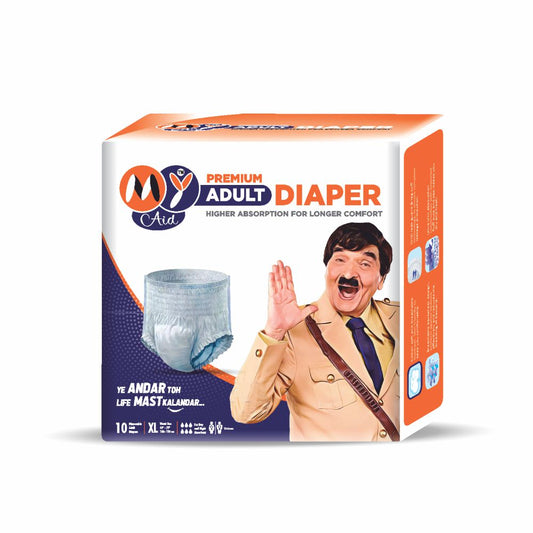 MyAid Adult Diaper - Pant and Tape Style