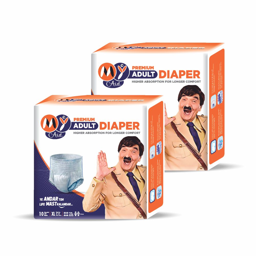 MyAid Adult Diaper - Pant and Tape Style