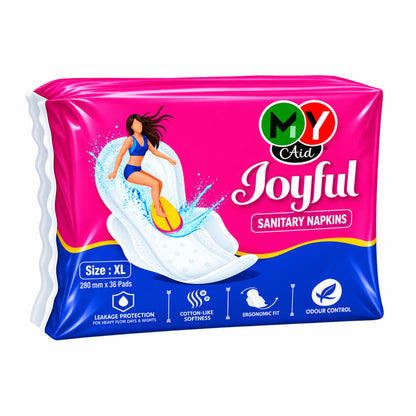 Joyful Sanitary Napkins - 36's Pads