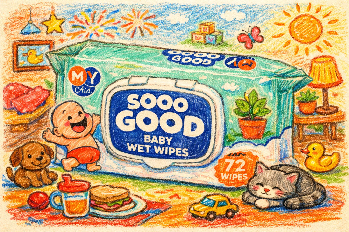 MyAid Sooo Good Baby Wet Wipes