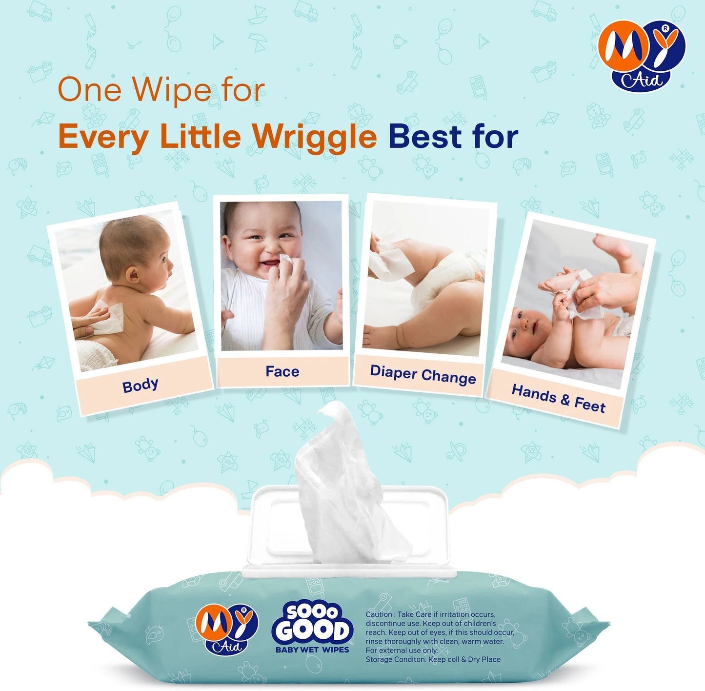 MyAid Sooo Good Baby Wet Wipes