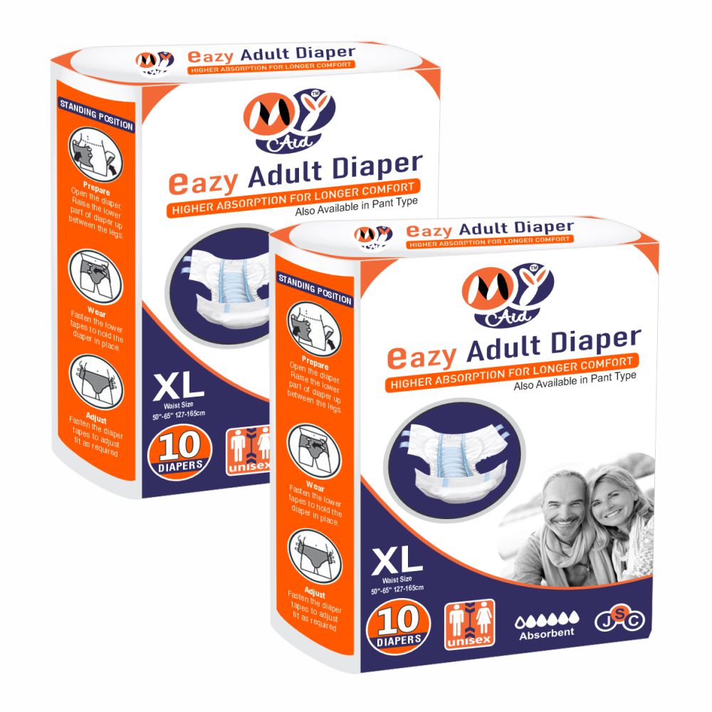 MyAid Adult Diaper - Pant and Tape Style