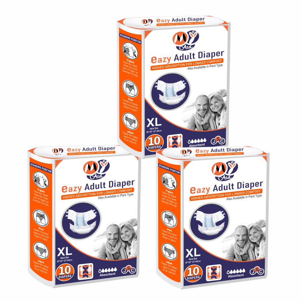 MyAid Adult Diaper - Pant and Tape Style